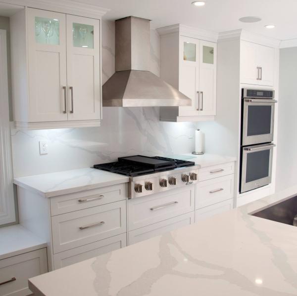 OEM Lacquer Modern White Shaker Kitchen Cabinets Cupboard Wooden Cupboards Furniture For Kitchen