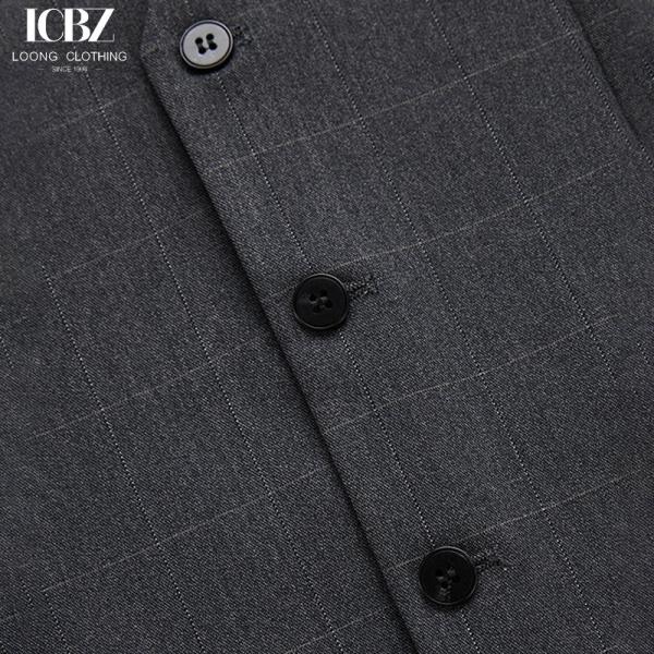 Customized Color Men's Plaid Suit Vest for Business Banquet in Retro British Style