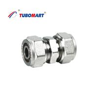 Tubos de Pex duraderos de conexión rápida Accesorios cromados para plomería