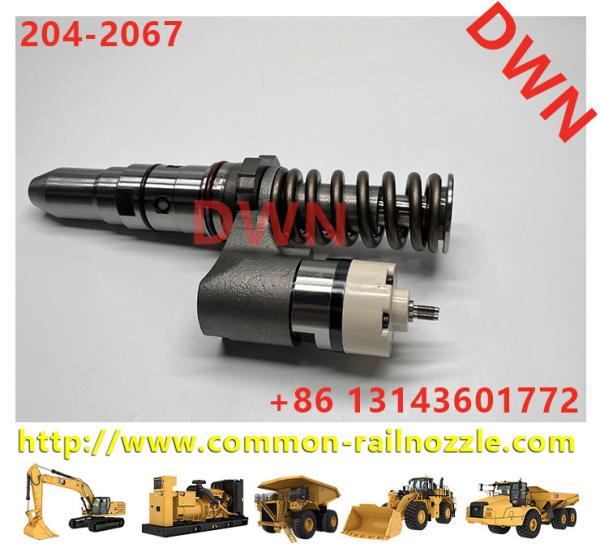 Injetor de combustível comum do motor diesel do trilho 3152B 204-2067 2042067 229-1631 2291631 162-8809