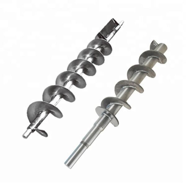 OEM Custom Stainless Steel Food Grade Auger Screw for Grain Sweep Silo