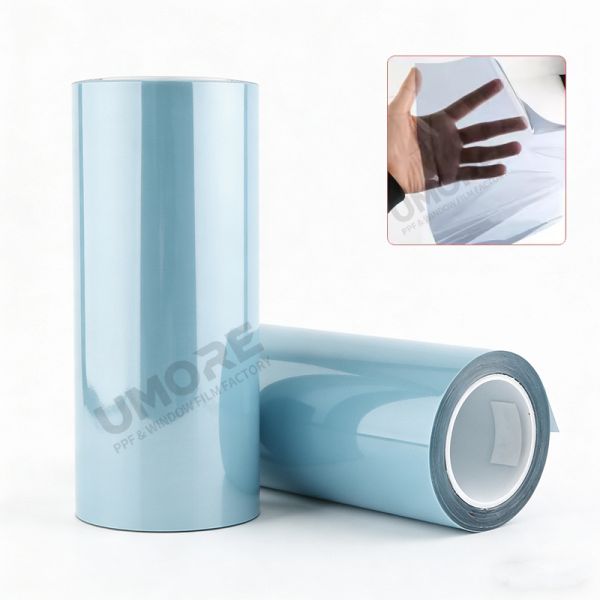 Car TPH Headlight Taillight Film Anti Scratch Protective Light Blue 4 Year Warranty