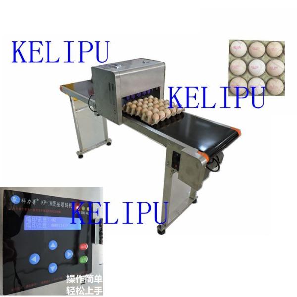 Digital Egg Marking Equipment / Batch Code Printer For Product Identification