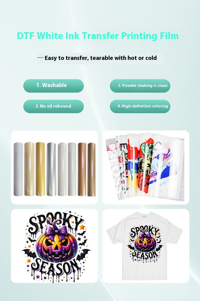 DTF Heat Transfer Printing Film Single Double Sided Offset Digital Direct Transfer Paper Film