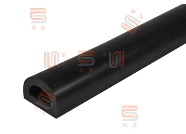 Anti Collision Semi Circular 200mm EPDM Rubber D Fender