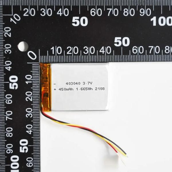Rechargeable 3.7V 450mAh 403040 Lithium Polymer LiPo Battery for Beauty Devices