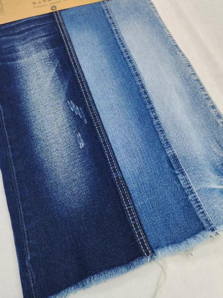 Super-Soft 69%Cotton Warp Slub  Denim Fabric 8.5oz High Stretch For Woman Jeans