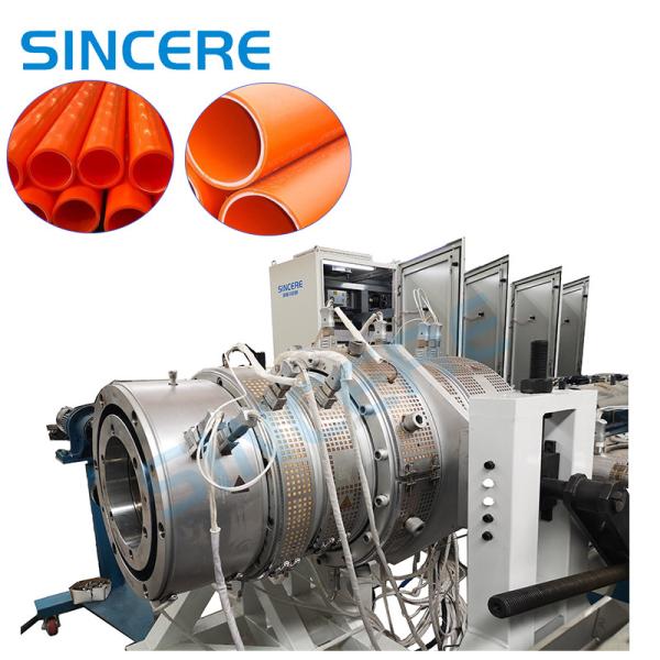 50mm-160mm PPR Pipe Extrusion Machine HDPE Water Pipe Extrusion Line