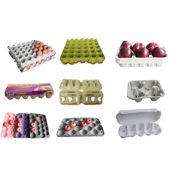 La transferencia colgante reduce la cadena de producción a pulpa de sequía de la bandeja del secador/del huevo del moldeado