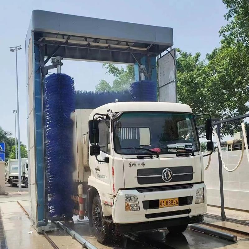 Automatic Bus Washing Machine Fixed Install / Portable For Vehicle Cleaning