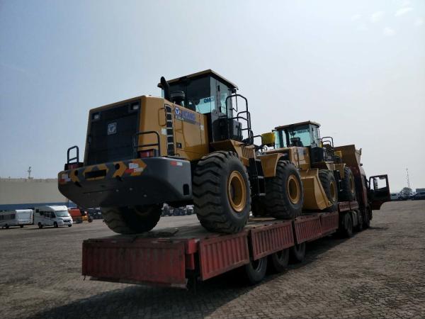 ZL50GN 5 Ton Mini Bucket Compact Wheel Loader Zl50 Zl50g Transmission Yellow Color