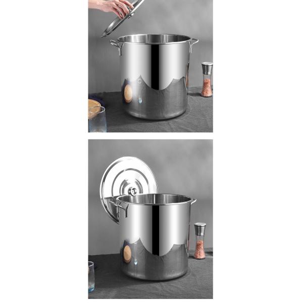 Бак коммерчески ведра нержавеющей стали 201 сверхмощный варя