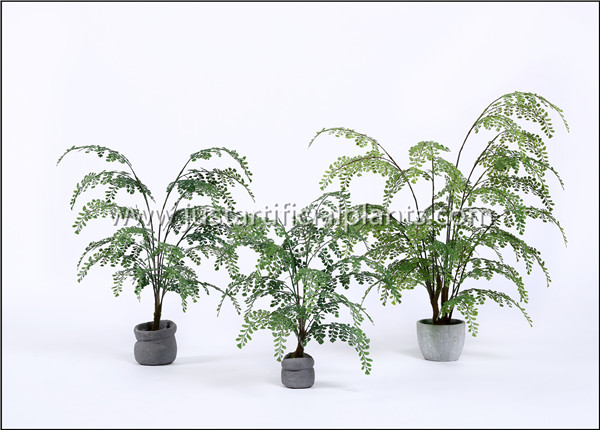 Очаровывать небольшой искусственной листвы награды дерева 45КМ 65КМ 80КМ папоротника реалистический элегантный