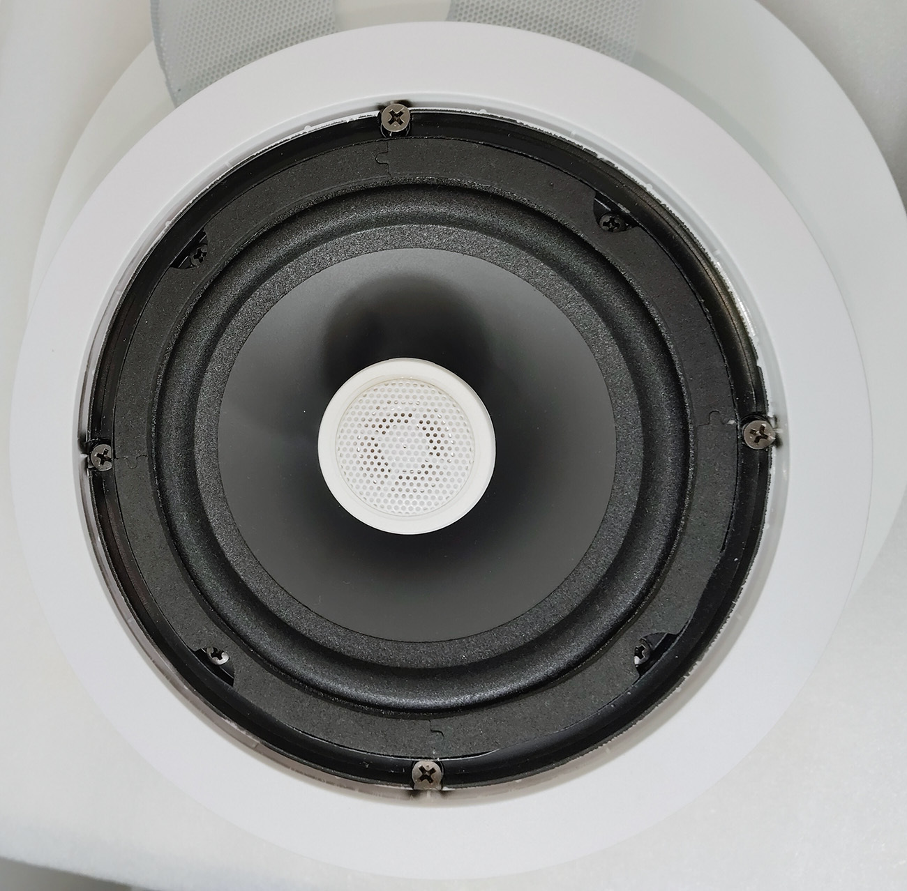 ODM Ceiling Speaker 100V/70V 5 Inch Coaxial Speaker With Rotatable Eyeball Tweeter