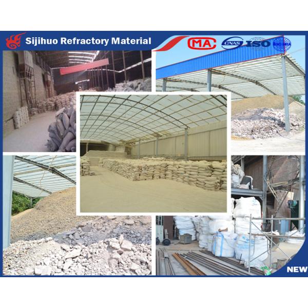 ISO9001 Certified Low Cement Refractory Castable Material for Heat Treatment Furnaces