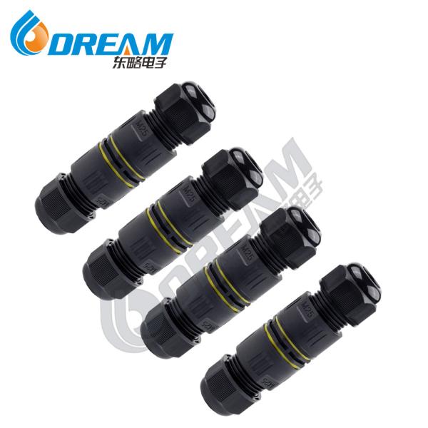 Водостойкий вращающийся электрический соединитель 2 3 4 пин IP68 UL сертифициров