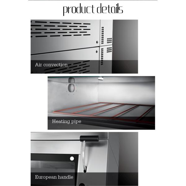 Commercial Baking Combined 4 Plate Convection Electric Oven