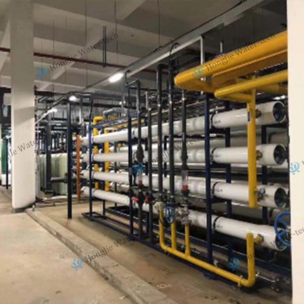 High Capacitiy 165m3/H Reverse Osmosis Water Treatment Plant Stable Performance