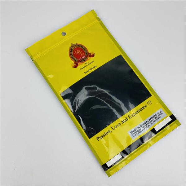 140mic VMPET Edible Mylar Plastic Bags MOPP Cigarillo Wraps Packaging Bags