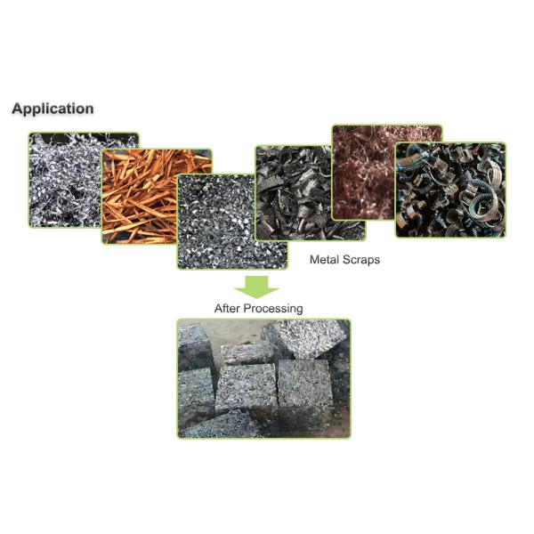 KW Shavings 55*4 гидравлической машины Baler металлоломов алюминиевый