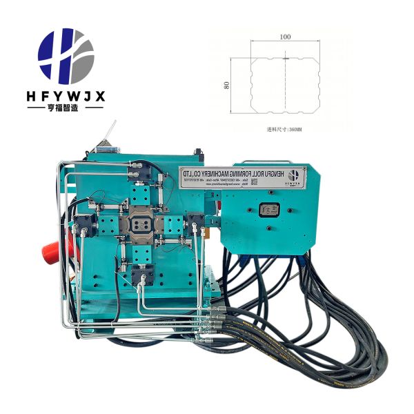 New Design Round Downpipe Roll Forming Machine With PLC Control And 16 Stations