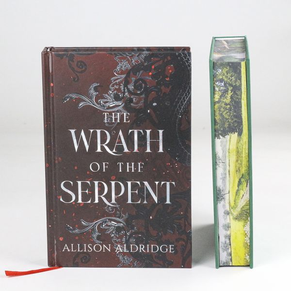 Professional Publishing Custom Edition Hardback Books Offset Printing With Custom Sprayed and Stenciled Edges