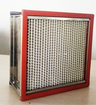 Конструкция панельного фильтра H13 Deep Pleat HEPA Filter с алюминиевой рамой