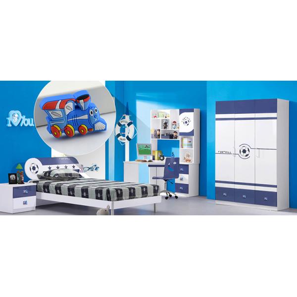 Blue Train Silicon Kids Bedroom Knobs / Soft Plastic Childrens Wardrobe Door Knobs