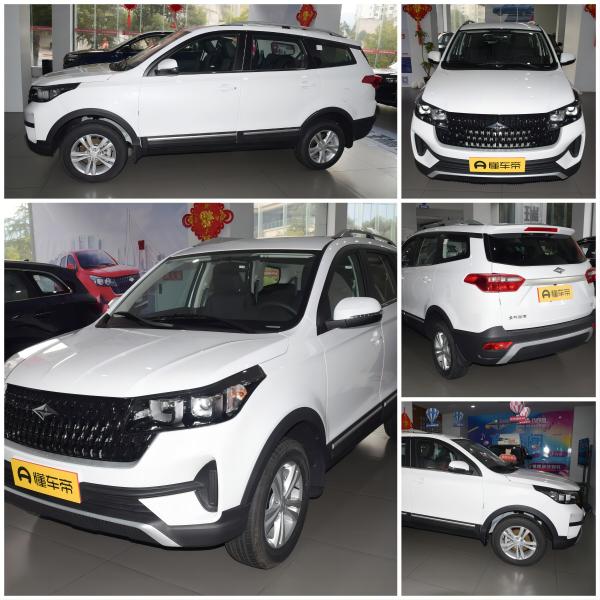 7 Seats Gasoline Engine SUV BAIC RUIXIANG X3 White Flexible Trunk Space Sport-Utility Vehicle