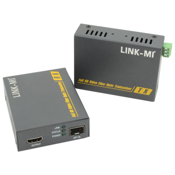 2km HDMI Fiber Optic Extender Support 3D 4K EDID Video Extender Over Fiber