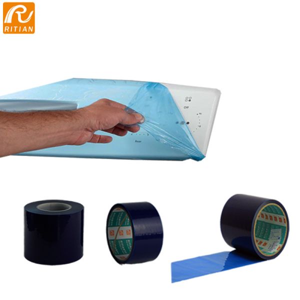 PE Protective Film with Residue-Free Removal Rubber-based Adhesive and Temperature Resistance for Industrial Packaging