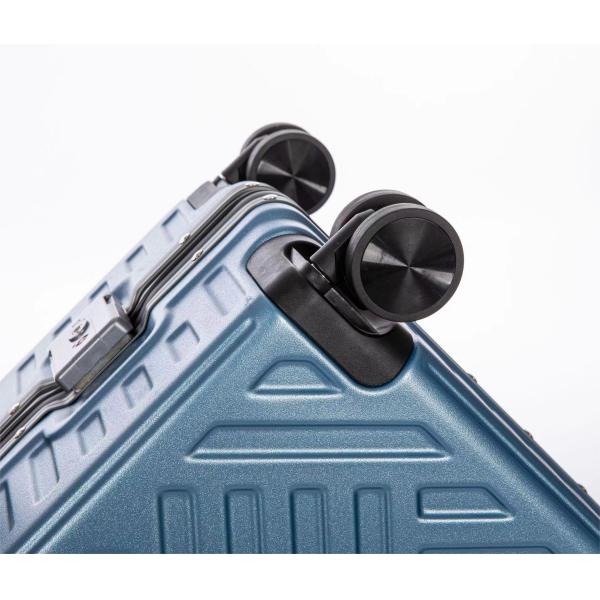 Aluminum Frame Hard Travel Luggage Suitcase Customizable Odor Free
