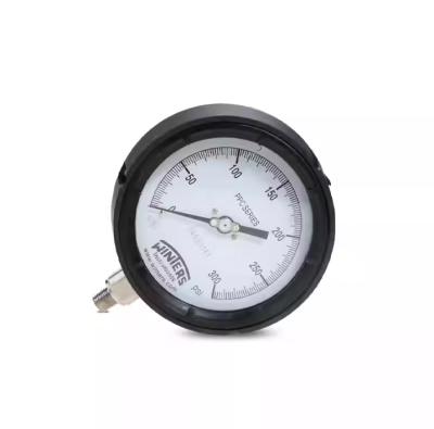 WINTERS PPC Stainless Steel Movement Pressure Gauge with IP65 Protection and ±0