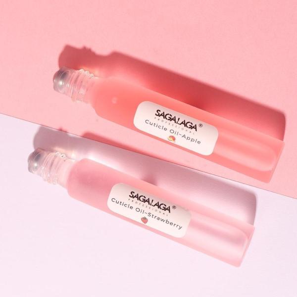 Bouteille à rouleaux de marque privée 10 ml Huile de cuticule pour ongles Revitalisant parfumé Huile de renforcement des ongles