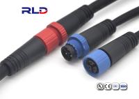 Conector rápido leve exterior impermeável dos conectores do painel elétrico do diodo emissor de luz
