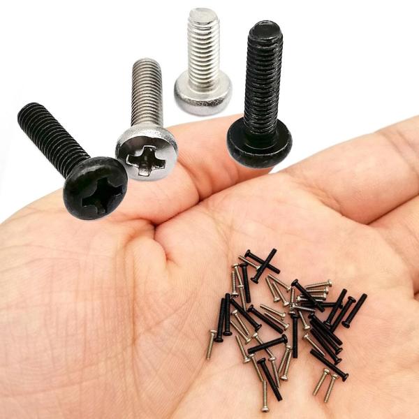 M1-M4 Stainless Steel Ultra Low Head Phillips Micro Screws