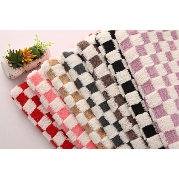 Recycled 100% Soft Cotton Prints Fabrics Shu Velveteen Sherpa Cotton Fabrics for Clothing for Home Blanket Textile