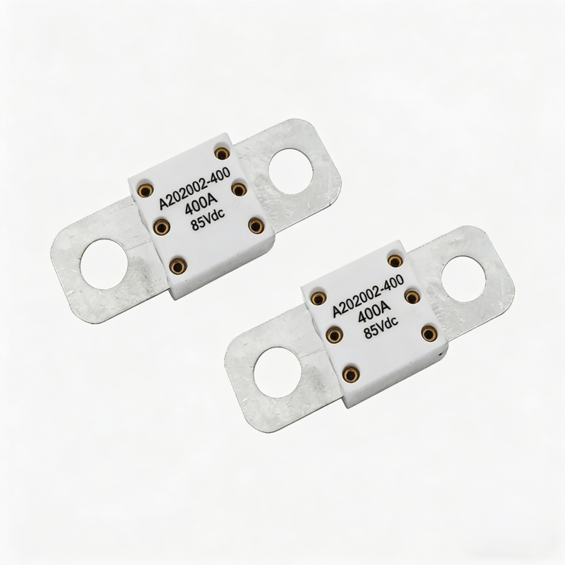 High Current Fuse 350A to 700A 85V DC Ceramic Body Stud-Mount for Industrial Power Applications