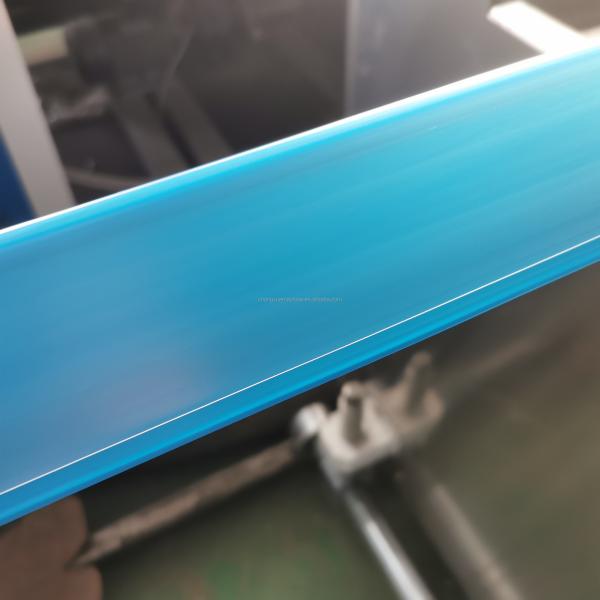 200-250Kg/H PVC Price Label Holder Line Plastic Profile Extrusion Machine For Temperature-Keeping