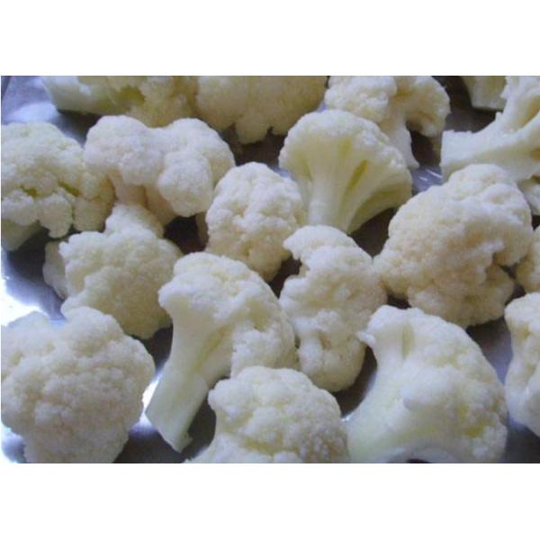 Organic Snap Frozen White Broccoli / Cauliflower Custom Packing Acceptable