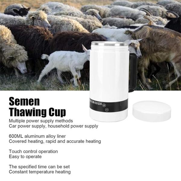 Livestock Pig Cattle Sheep Thawing Cup Aluminum Alloy ABS For Optimal Thawing