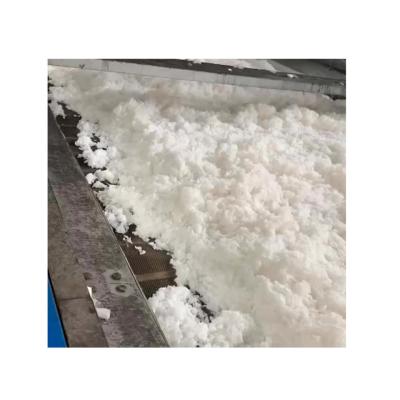 OEM Fibra de poliéster reciclada de baixa absorção de fibras de alta resistência