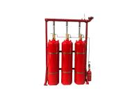 HFC 227EA vermelho Sistema de tubulação automática de supressão de incêndio com elementos elétricos
