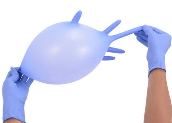 3.0mil Disposable Nitrile Examination Gloves Powder Free With No Latex