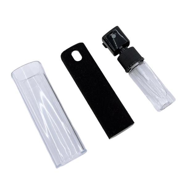 Garrafa 10ml plástica cosmética vazia da bola de rolo da névoa do pulverizador da bomba do perfume