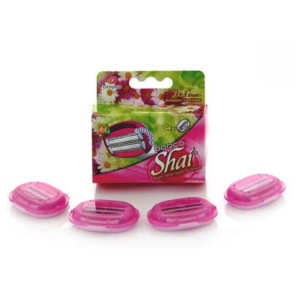 LSXA1000 Pink Color  Razor for women With Dual 3 Blades Head