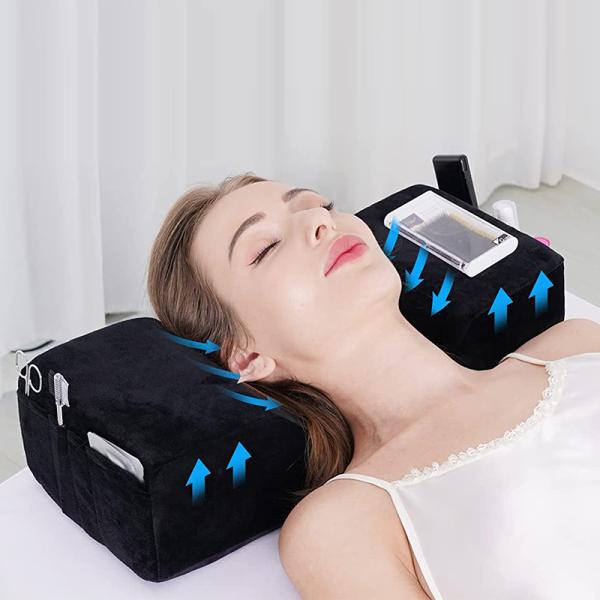 The beauty salon eyelash high-resilience foam U shape lash pillow