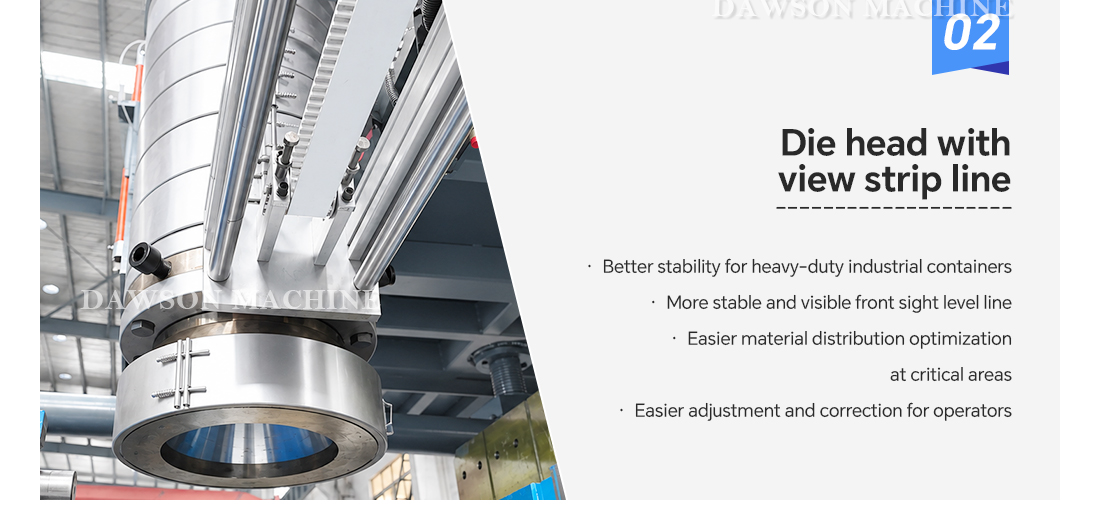 Automatic HDPE Extrusion Blow Molding Machine for Floating Cube Production with 200 kg/h Output