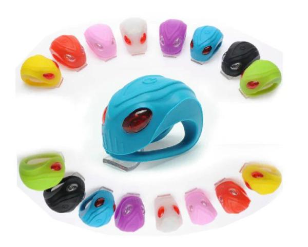 Kids Outside Led Lights On Bicycle , Portable Bicycle Flashing Led Lights