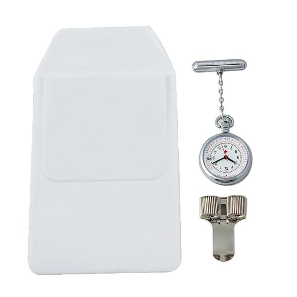 Pendant Nurse Pocket Watch+Penbag+Pen Clips Combination Three-piece Medical Quartz Fob Watches Doctor Nurse Gift